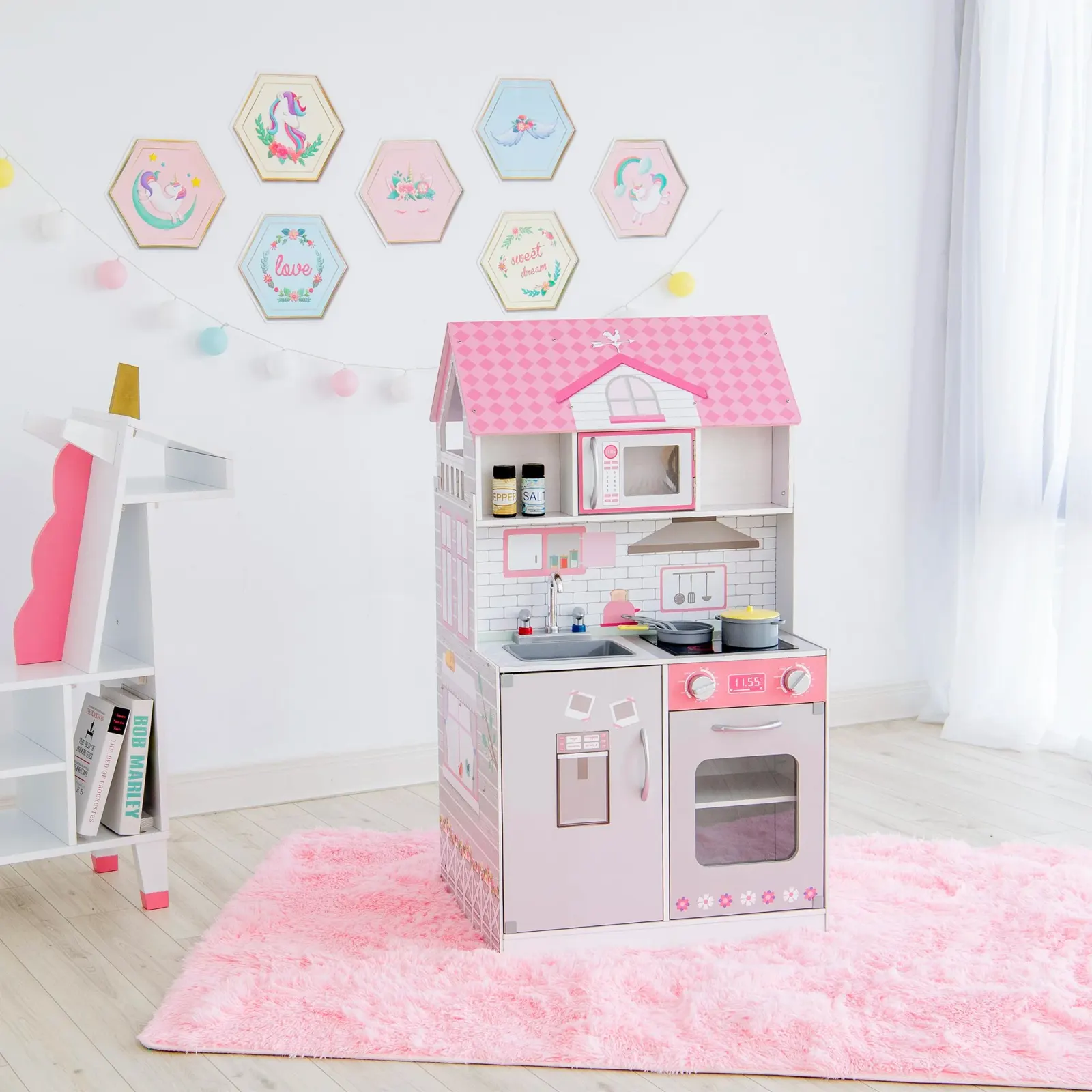 玩具腦_兒童遊戲室_teamson娃娃屋