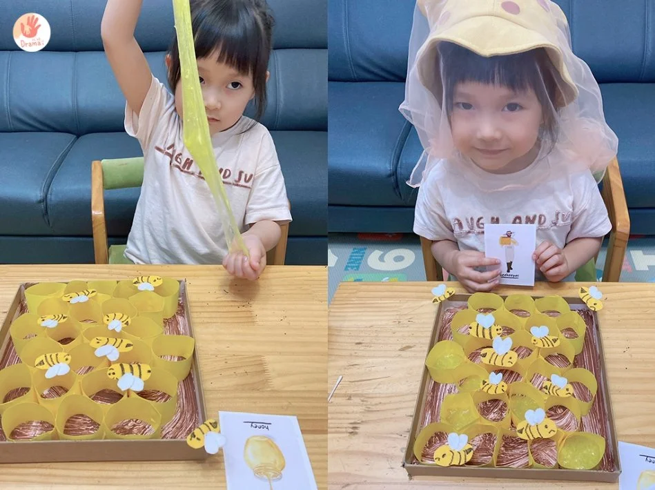 蜜蜂主題感官遊戲！跟著抓媽一起手作蜂窩、採蜂蜜、當養蜂人