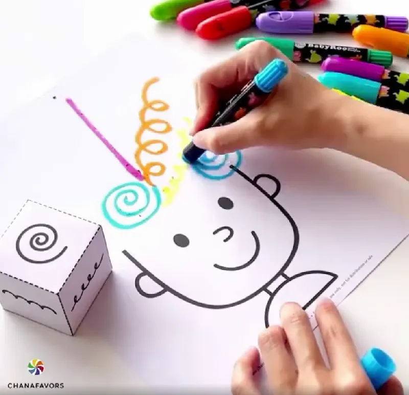 如何練習線條和形狀？從畫頭髮來幫助孩子訓練握筆 !