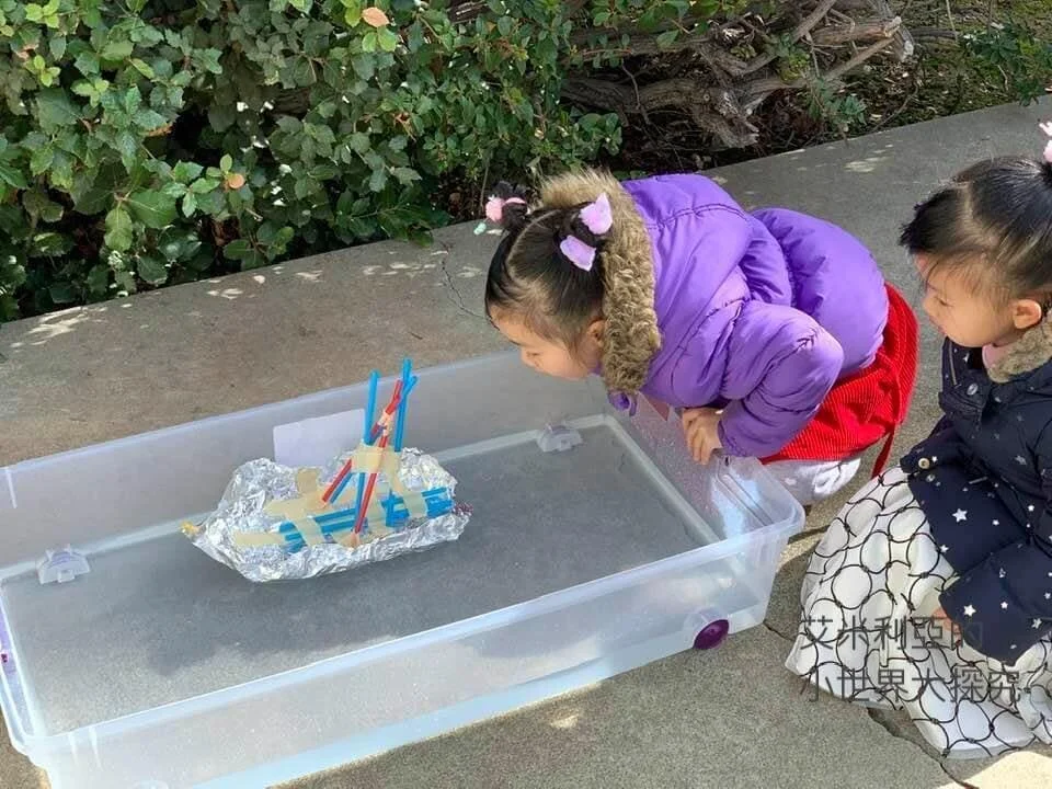 教幼兒設計思考 ! 如何幫貓咪建一艘可渡河的船？