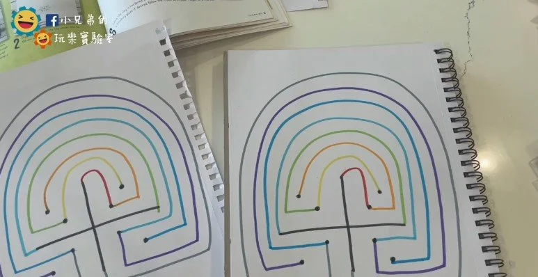 如何畫迷宮？看小兄弟手把手帶你設計幼兒旋轉迷宮