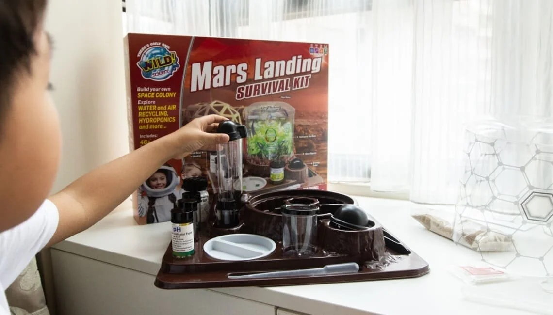 想跟Elon Musk一樣上火星 ? Kids+Icon帶你先來玩火星救援體驗組 Mars Landing Survival KIT