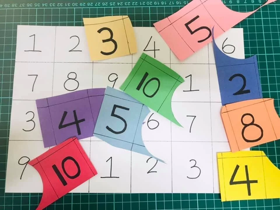 3歲就會認數字！「數字跳跳格」陪孩子玩數數