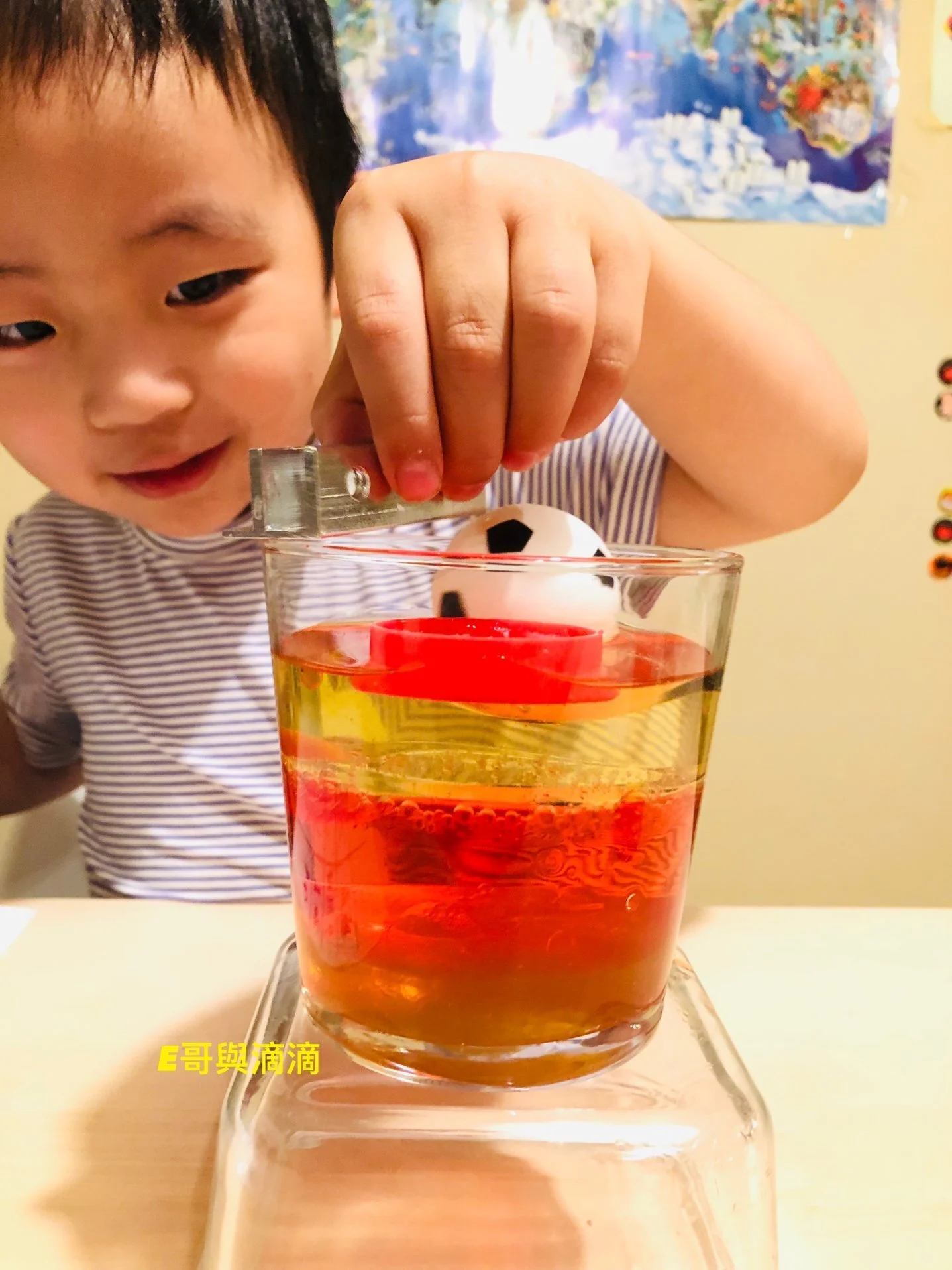 超簡單幼兒科學！E哥帶你發現密度與浮力