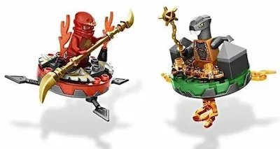 【樂高情報】成為新的旋風忍術大師吧！回顧 2011、2012 第一代樂高旋風忍者戰鬥陀螺組
