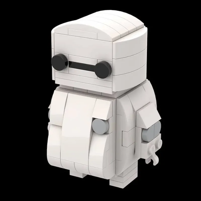 【樂高 MOC】做一個屬於自己的樂高「BrickHeadz」大頭公仔 !  (內含七龍珠龍珠雷達教學圖檔)