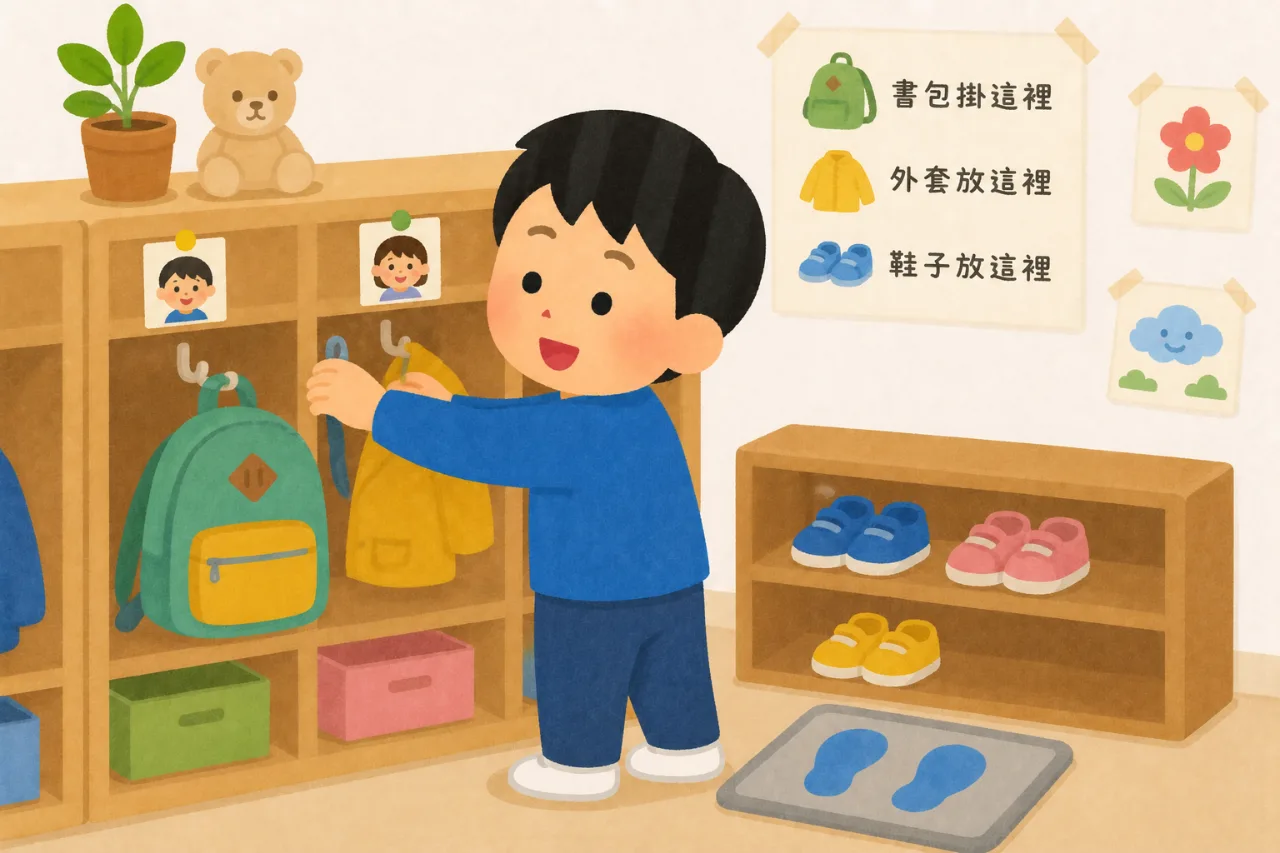 我的東西放這裡
