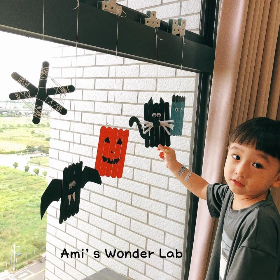 萬聖節手作佈置！跟著Ami's Wonder Lab一起用冰棒棍做出5種萬聖節角色